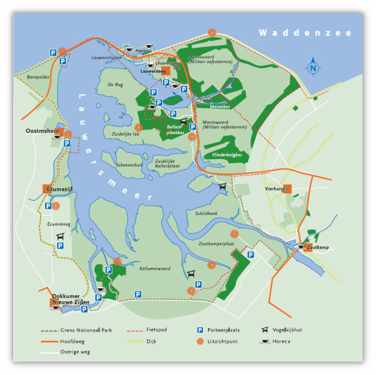 kaart_lauwersmeer